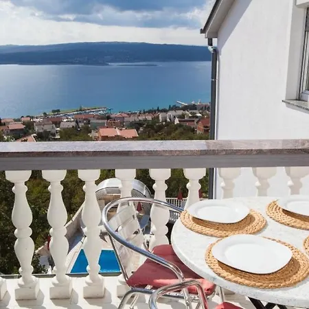 Apartamento In With Sea View, Balcony, Air Conditioning, Wifi 3492-9 Crikvenica