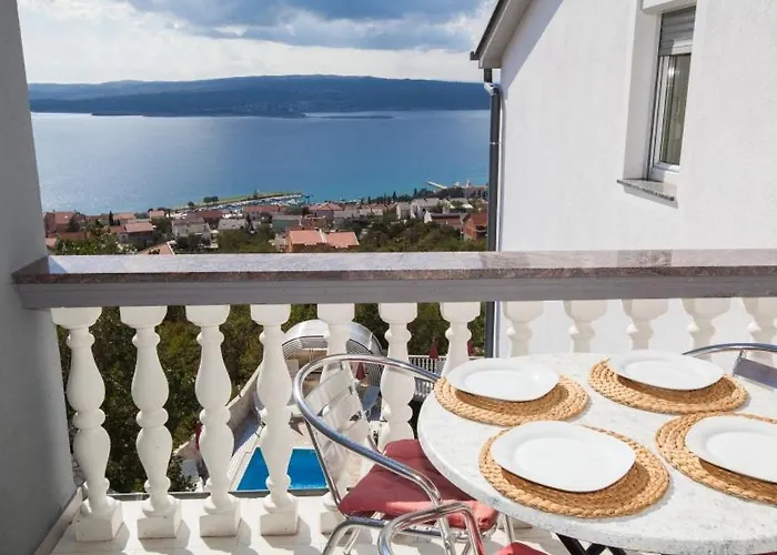 Apartment In With Sea View, Balcony, Air Conditioning, Wifi 3492-9 Crikvenica